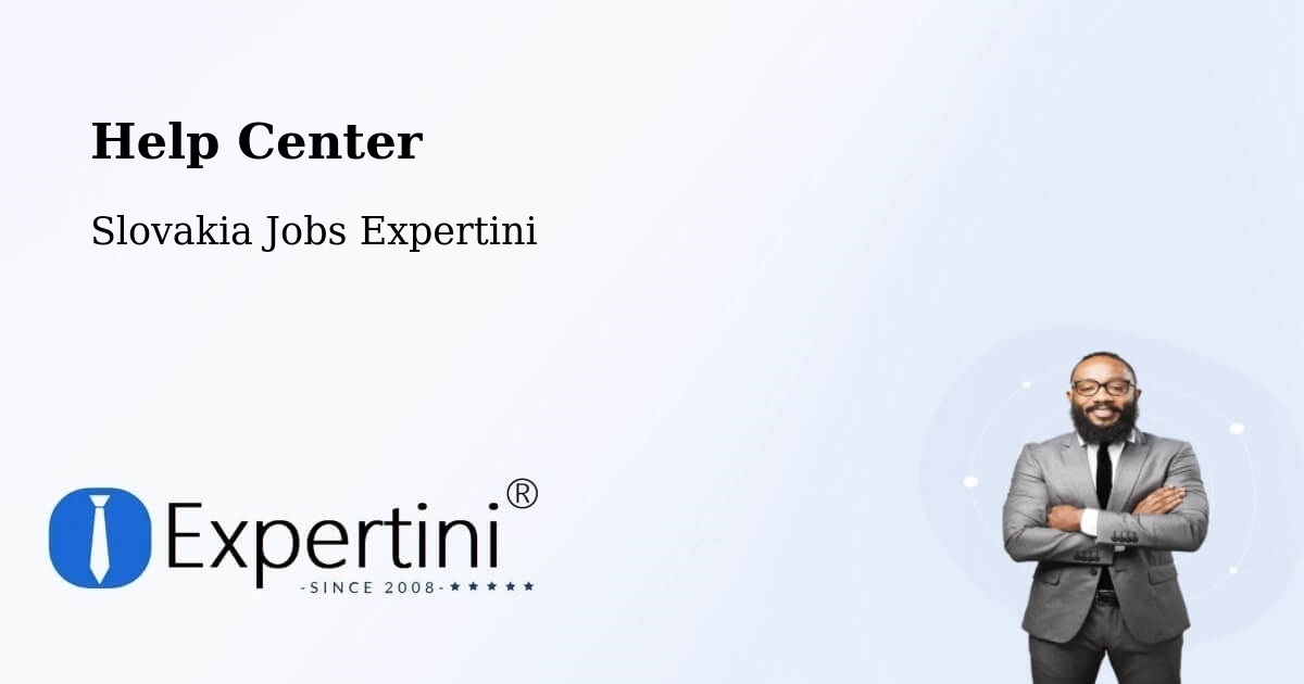 Help Center – Topoľčany - Slovakia Jobs Expertini